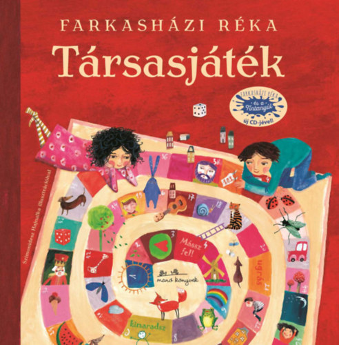 Book Társasjáték (könyv + CD) Farkasházi Réka