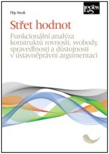 Könyv Střet hodnot Filip Horák