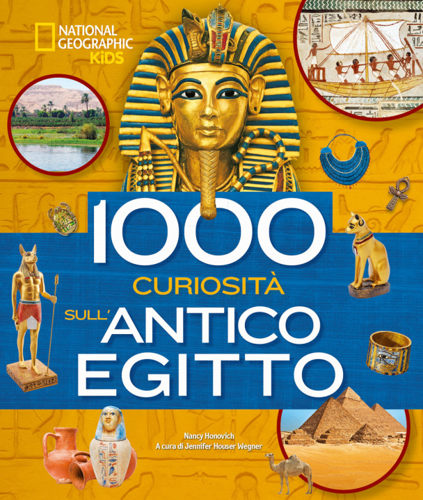 Книга 1000 curiosità sull'antico Egitto Nancy Honovich