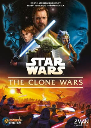 Igra/Igračka Star Wars The Clone Wars (Ein Brettspiel mit dem Pandemic-System) Alexandar Ortloff