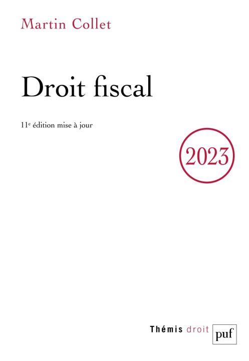 Kniha Droit fiscal Collet