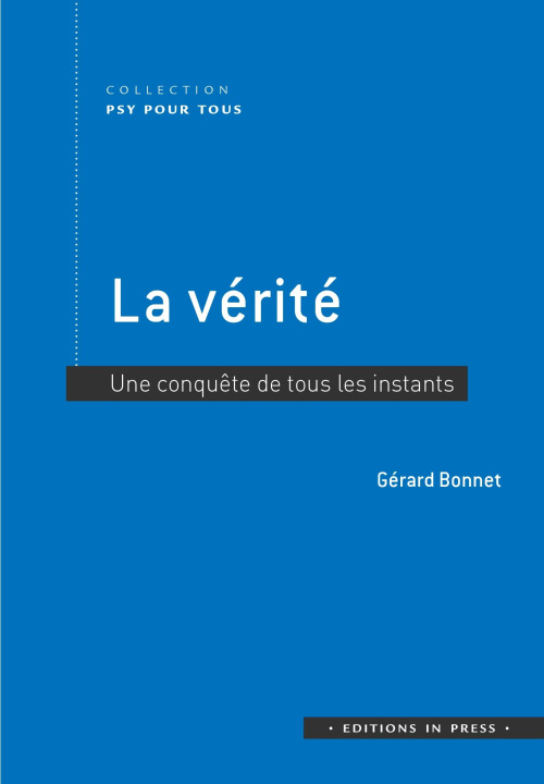Knjiga LA VERITE Bonnet gerard