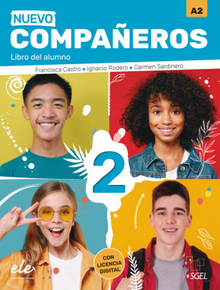 Kniha Nuevo Compañeros 2 , m. 1 Buch, m. 1 Beilage Francisca Castro