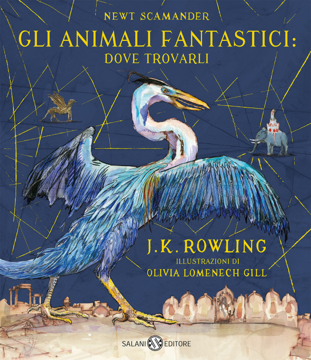 Kniha animali fantastici: dove trovarli Joanne K. Rowling