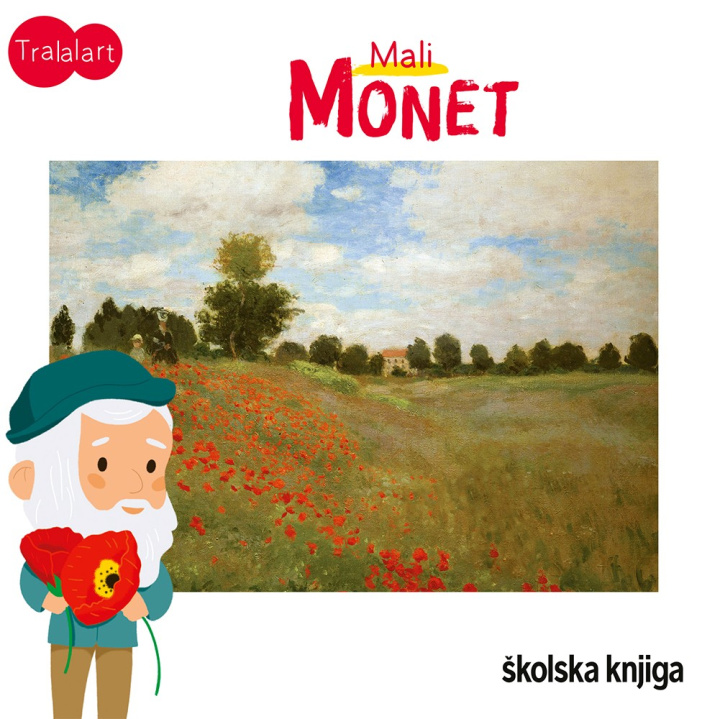 Knjiga Mali Monet Gl. urednica  Lončarić  Jelena