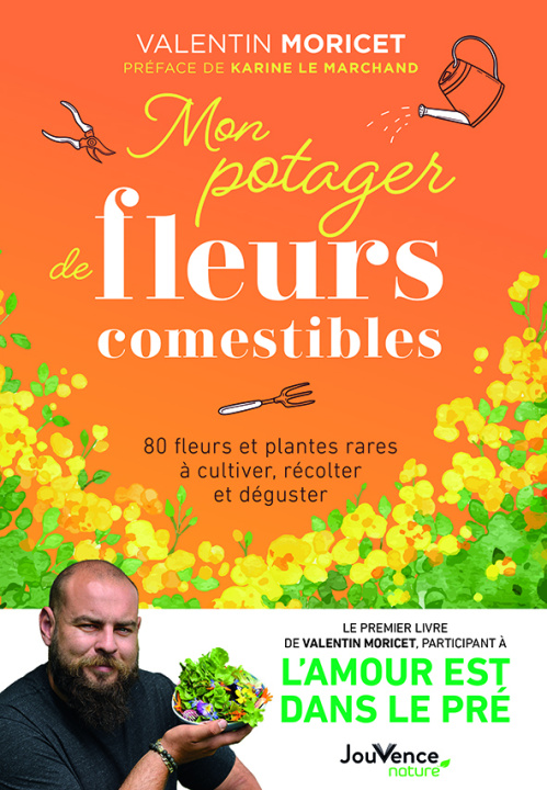 Carte Mon potager de fleurs comestibles Moricet