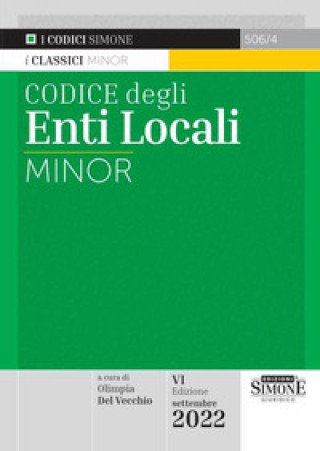Kniha Codice degli enti locali. Ediz. minor 