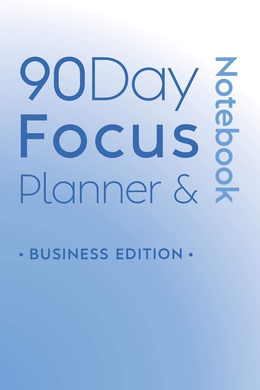 Könyv 90 Day Focus Planner & Notebook 