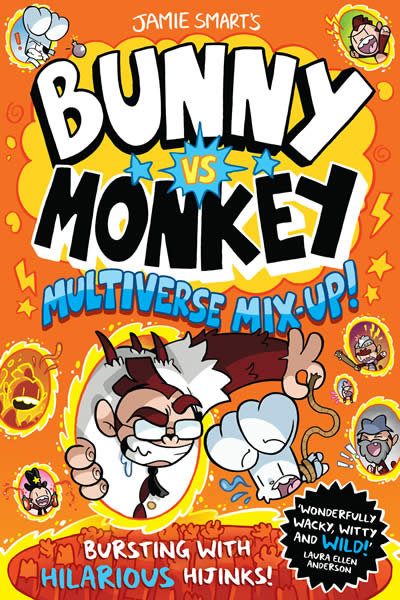Kniha Bunny vs Monkey: Multiverse Mix-up! Jamie Smart