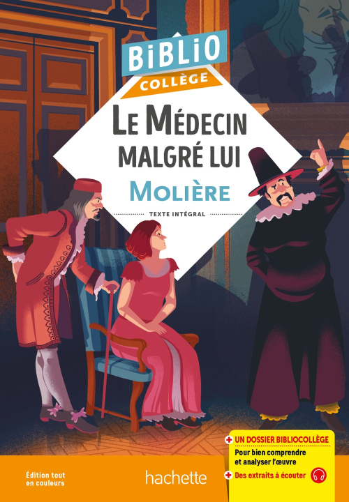 Könyv Bibliocollège - Le Médecin malgré lui, Molière Moliere