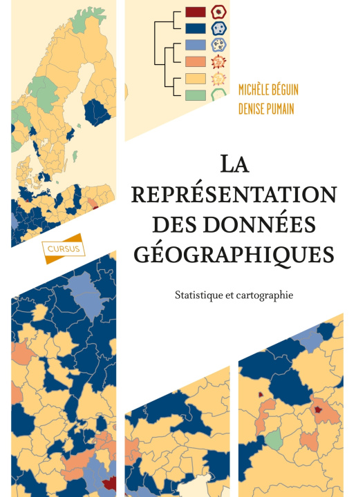 Carte La représentation des données géographiques - 4e éd. Michèle Béguin