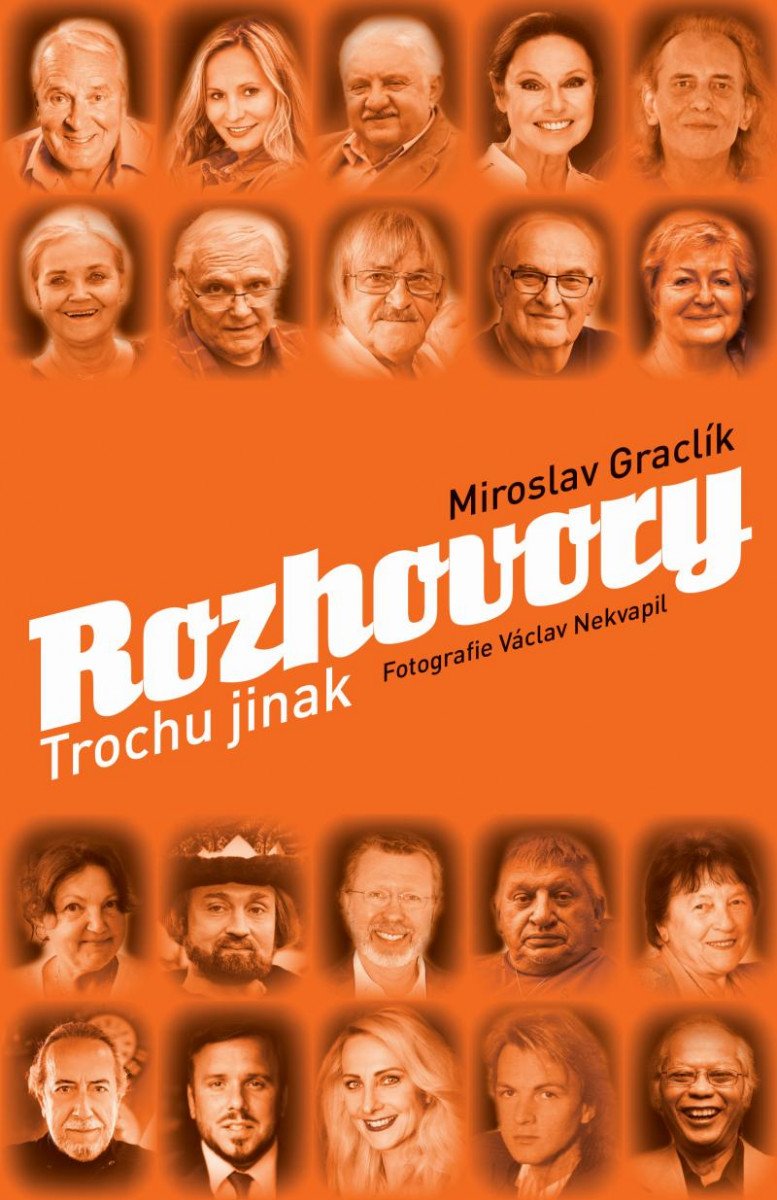 Kniha Rozhovory Trochu jinak Miroslav Graclík