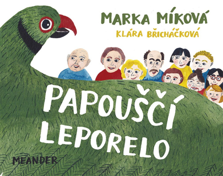 Book Papouščí leporelo Marka Míková