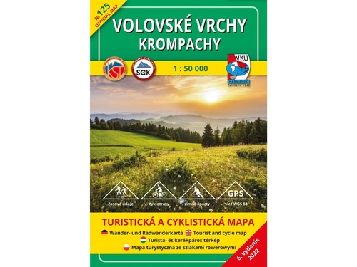 Materiale tipărite TM 125 – Volovské vrchy – Krompachy 