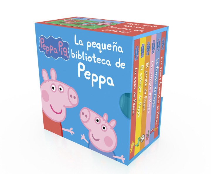 Książka Mi pequeña biblioteca (Peppa Pig) HASBRO
