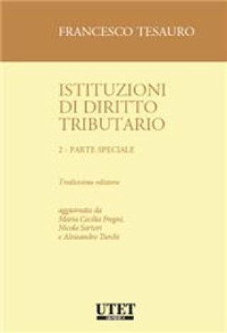 Könyv Istituzioni di diritto tributario Francesco Tesauro