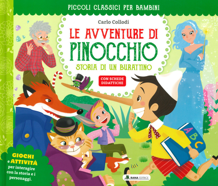 Kniha avventure di Pinocchio. Classici per ragazzi Carlo Collodi