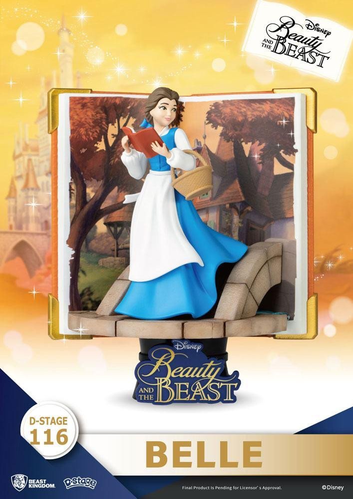 Buch Disney diorama Book series - Belle 13 cm (Beast Kingdom) 