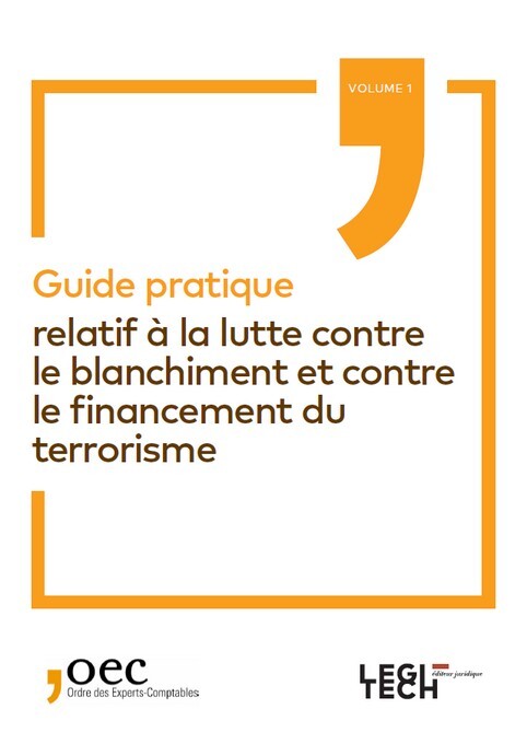 Carte Guide pratique relatif à la lutte contre le blanchiment et contre le financement du terrorisme OEC Ordre Expert Comptable