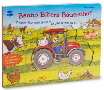 Carte Benno Bibers Bauernhof. Traktor, Kuh und Huhn - da gibt es viel zu tun Christine Kugler