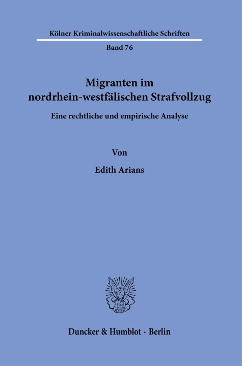 Книга Migranten im nordrhein-westfälischen Strafvollzug. 