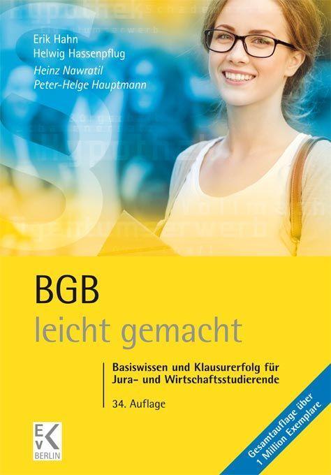 Kniha BGB - leicht gemacht Peter-Helge Hauptmann