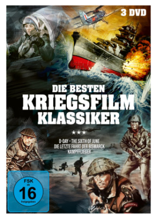 Videoclip Die Besten Kriegsfilm-Klassiker, 3 DVD Henry Koster