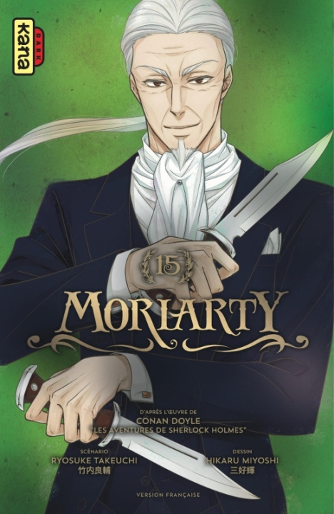 Kniha Moriarty - Tome 15 Ryosuke Takeuchi