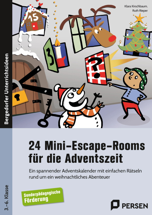 Kniha 24 Mini-Escape-Rooms für die Adventszeit - Sopäd Ruth Rieper