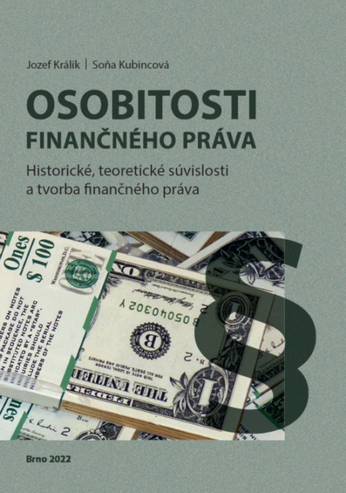 Kniha Osobitosti finančného práv Soňa Kubincová