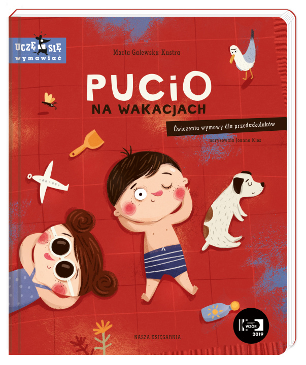 Book Pucio na wakacjach. Ćwiczenia wymowy dla przedszkolaków. Wydanie 2022 