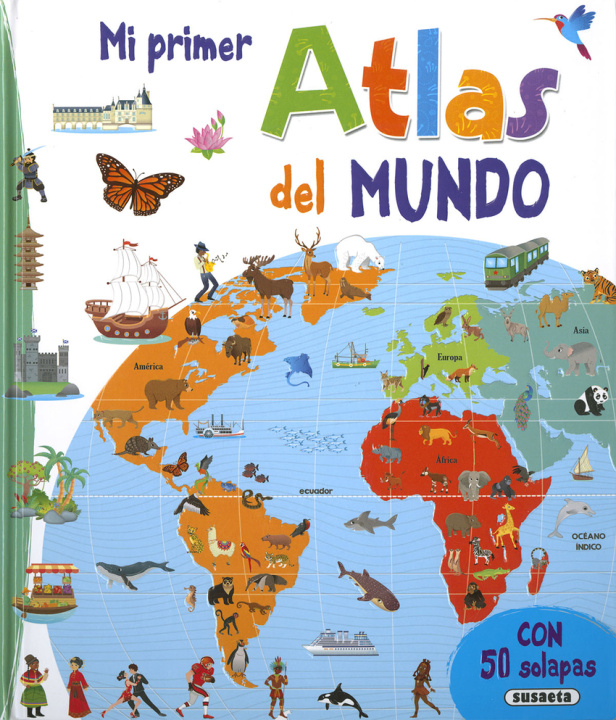 Könyv Mi primer atlas del mundo 