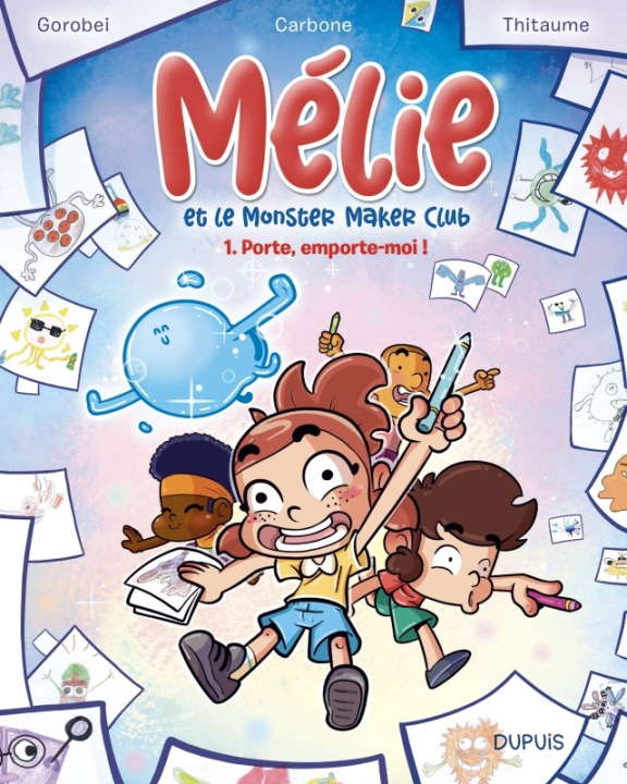 Книга Mélie et le Monster Maker Club - Tome 1 - Porte, emporte-moi ! Carbone