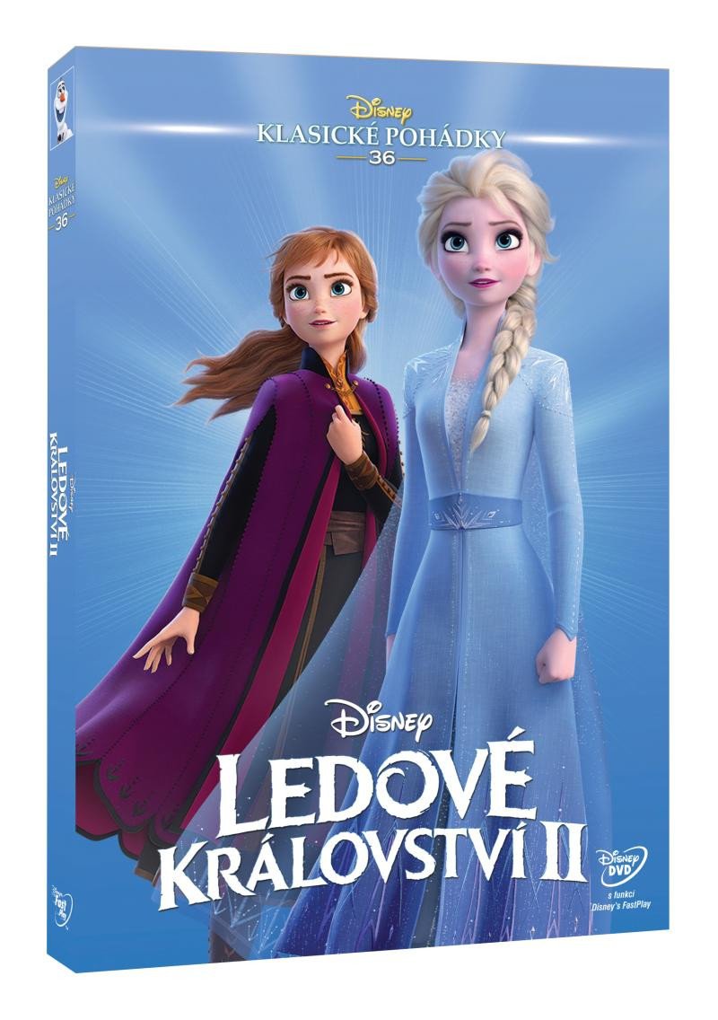 Video Ledové království 2 DVD - Edice Disney klasické pohádky 