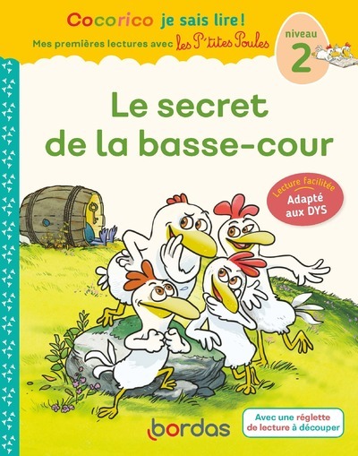 Kniha Cocorico Je sais lire ! premières lectures P'tites Poules -Le Secret de la basse-cour Adapté aux DYS Marie-Christine Olivier