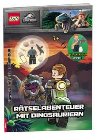 Könyv LEGO® Jurassic World(TM) - Rätselabenteuer mit Dinosauriern 