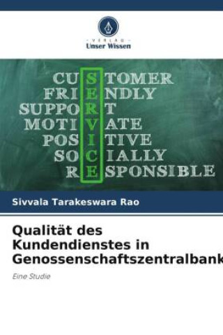 Kniha Qualität des Kundendienstes in Genossenschaftszentralbanken 