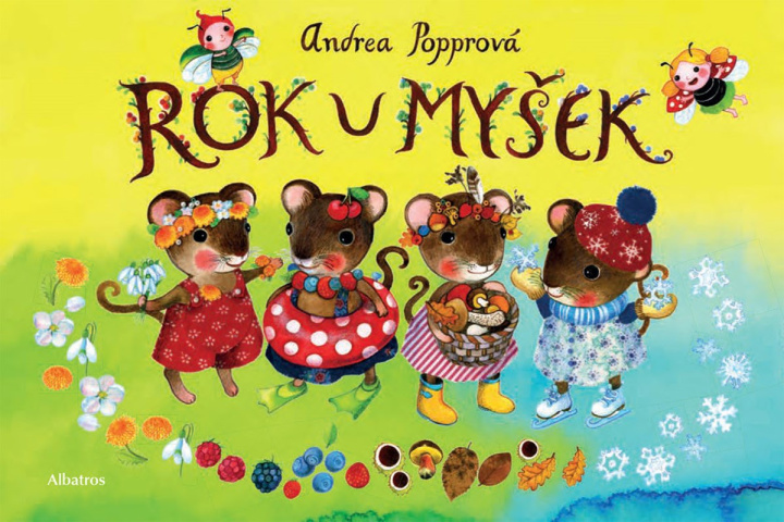 Книга Rok u myšek Andrea Popprová