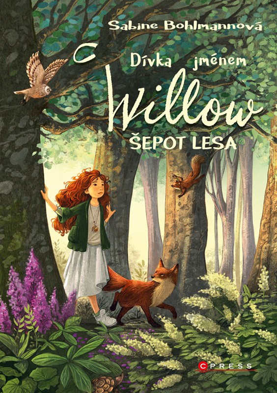 Book Dívka jménem Willow Šepot lesa Sabine Bohlmannová