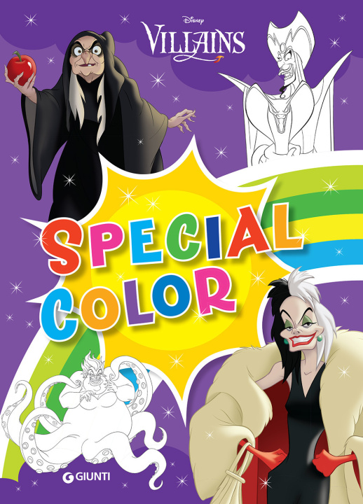 Carte Disney villains. Special color 