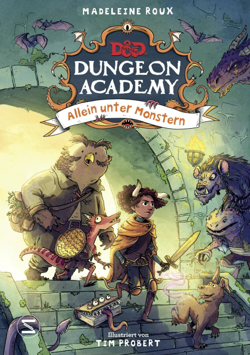 Kniha Dungeons & Dragons. Dungeon Academy - Allein unter Monstern Tim Probert