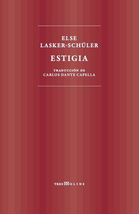 Kniha Estigia LASKER-SCHULER