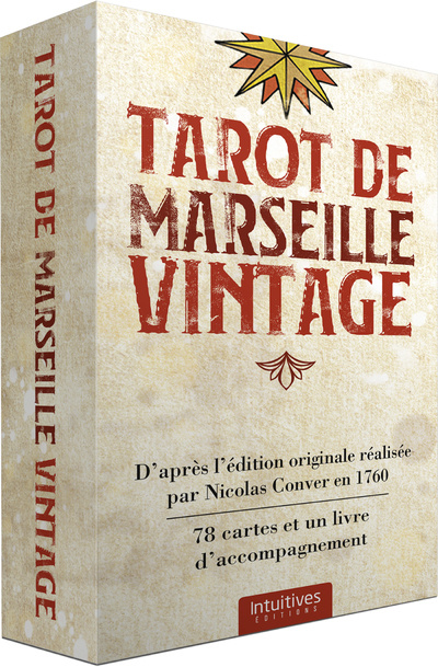 Kniha Tarot de Marseille Vintage Anna Maria Morsucci