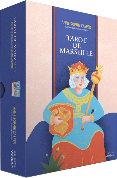 Kniha Tarot de Marseille Anne-Sophie Casper