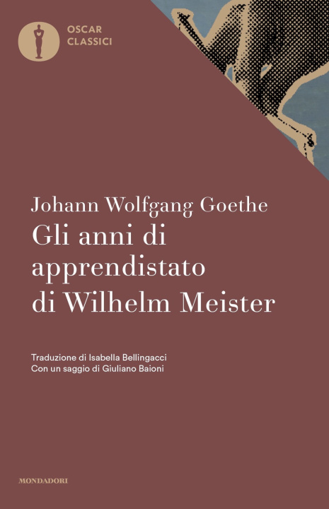 Kniha anni di apprendistato di Wilhelm Meister Johann Wolfgang Goethe
