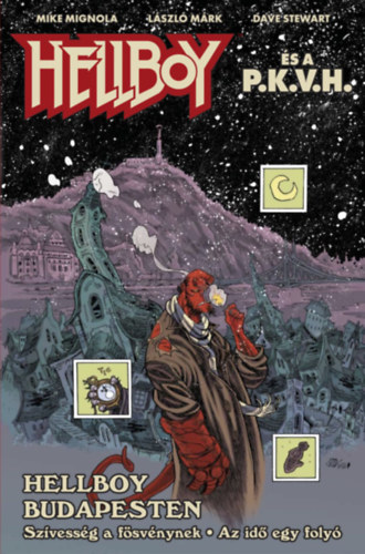 Book Hellboy és a P.K.V.H. - Hellboy Budapesten Mike Mignola
