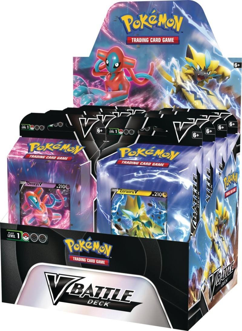 Joc / Jucărie Pokémon TCG: V Battle Deck - Deoxys vs. Zeraora 