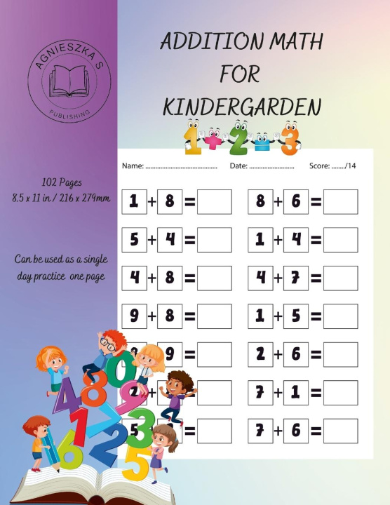 Knjiga Addition Math for Kindergarten Agnieszka Swiatkowska-Sulecka