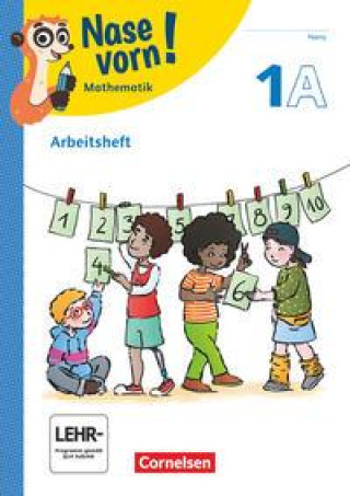 Книга Nase vorn! - Mathematik - Lehrwerk für die Grundschule - 1. Schuljahr, Arbeitsheft - Teil A und B 