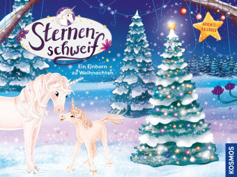 Könyv Sternenschweif Adventskalender, Ein Einhorn zu Weihnachten, Anna-Lena Kühler